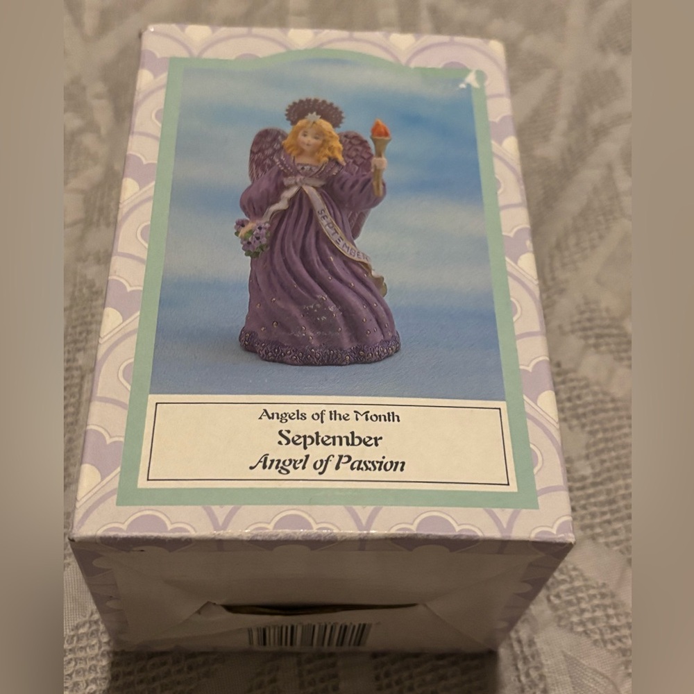 Vintage Novelino Collection Angels of the Month July Angel of Energy